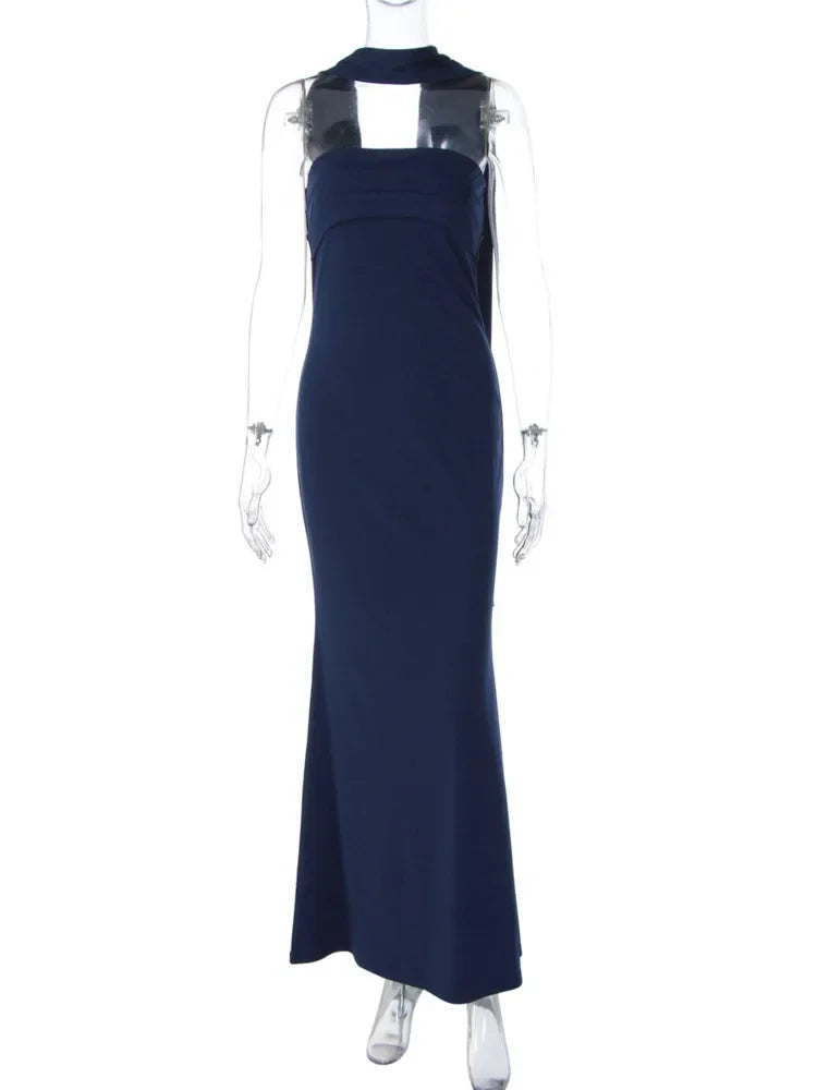 Vestido Maxi Sin Tirantes para Mujer — Bodycon Elegante para Fiesta y Noche | Corte Ajustado
