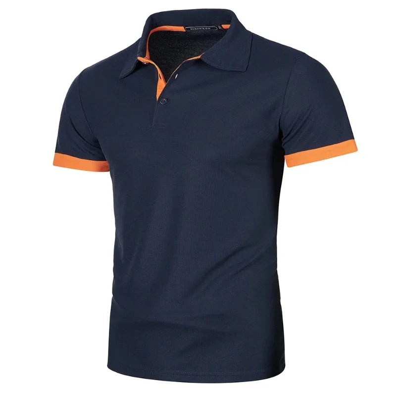 Polo de Manga Corta para Hombre – Camiseta con Botones, Estilo Casual | Tallas M-5XL