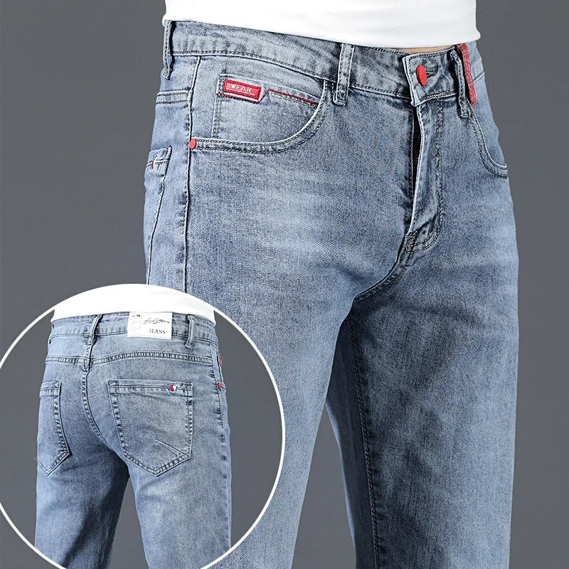 Vaqueros Slim Fit para Hombre – Algodón, Corte Ajustado | Tallas 28-36
