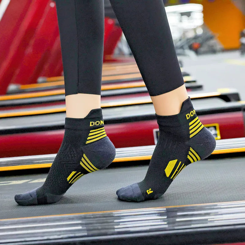 Pack 3 Pares Calcetines Running Marathon | Tobilleros Acolchados | Malla Transpirable | Unisex