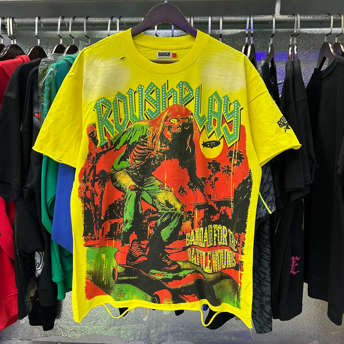 Camiseta Vintage 100% Algodón | Efecto Desgastado | Estilo Americano | Unisex