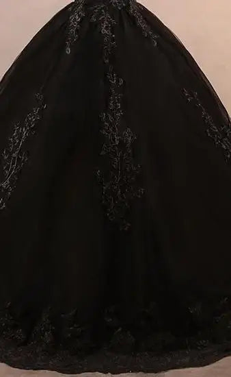 Vestido de Quinceañera Ball Gown con Flores 3D | Fiesta y Graduación