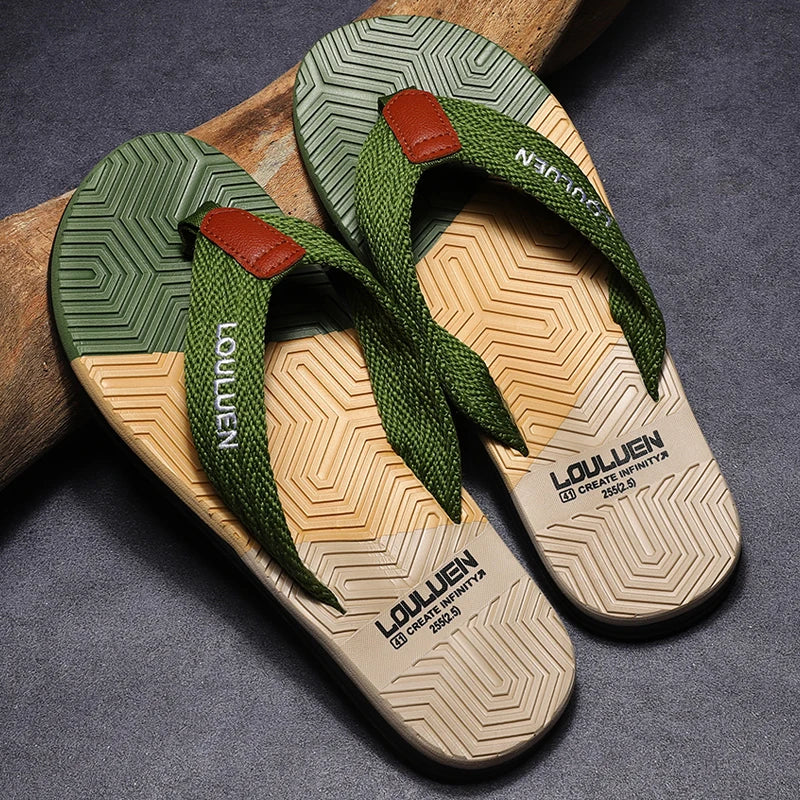 Pantuflas de Hombre para Verano — Estilo British, Suela EVA Ultraligera
