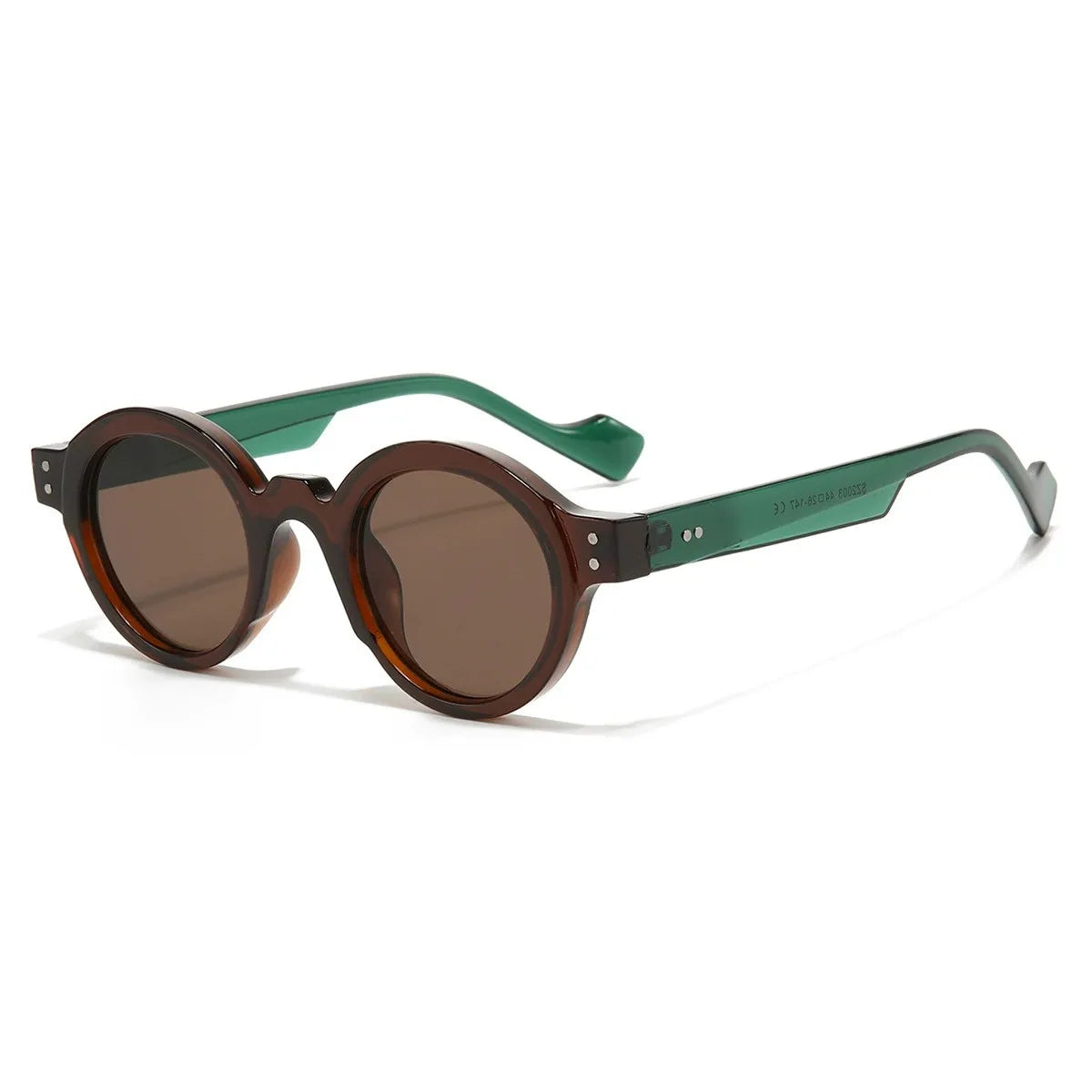 Gafas de Sol Redondas Unisex – Montura Pequeña, Protección UV400, Estilo Trendy