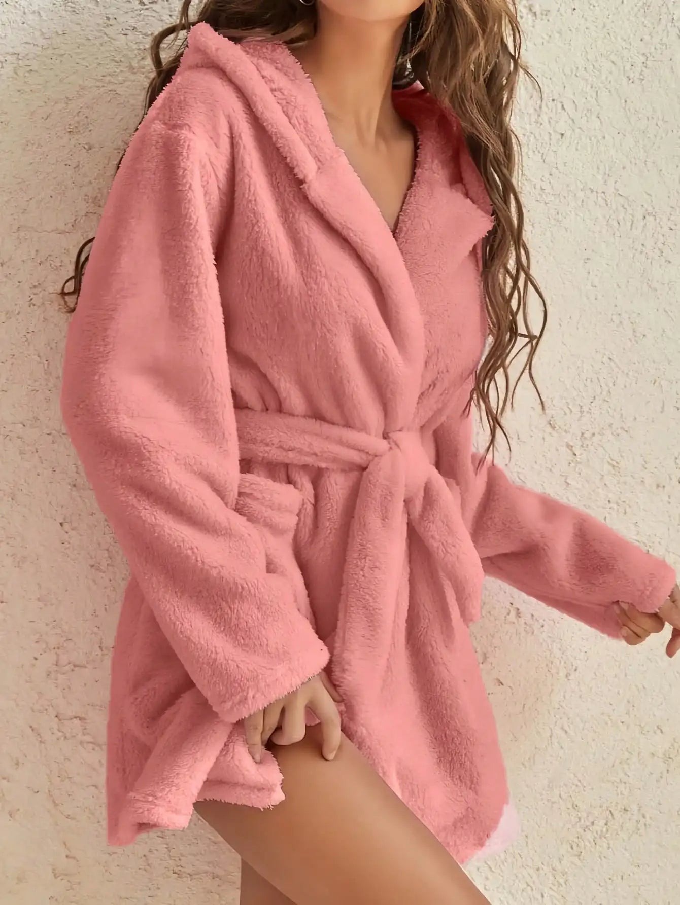 Pijama de Lana con Capucha para Mujer | Cálido y Cómodo | Otoño-Invierno