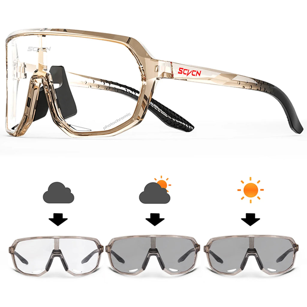 Gafas de Ciclismo en Carretera UV400 – Protección Solar para Hombre y Mujer