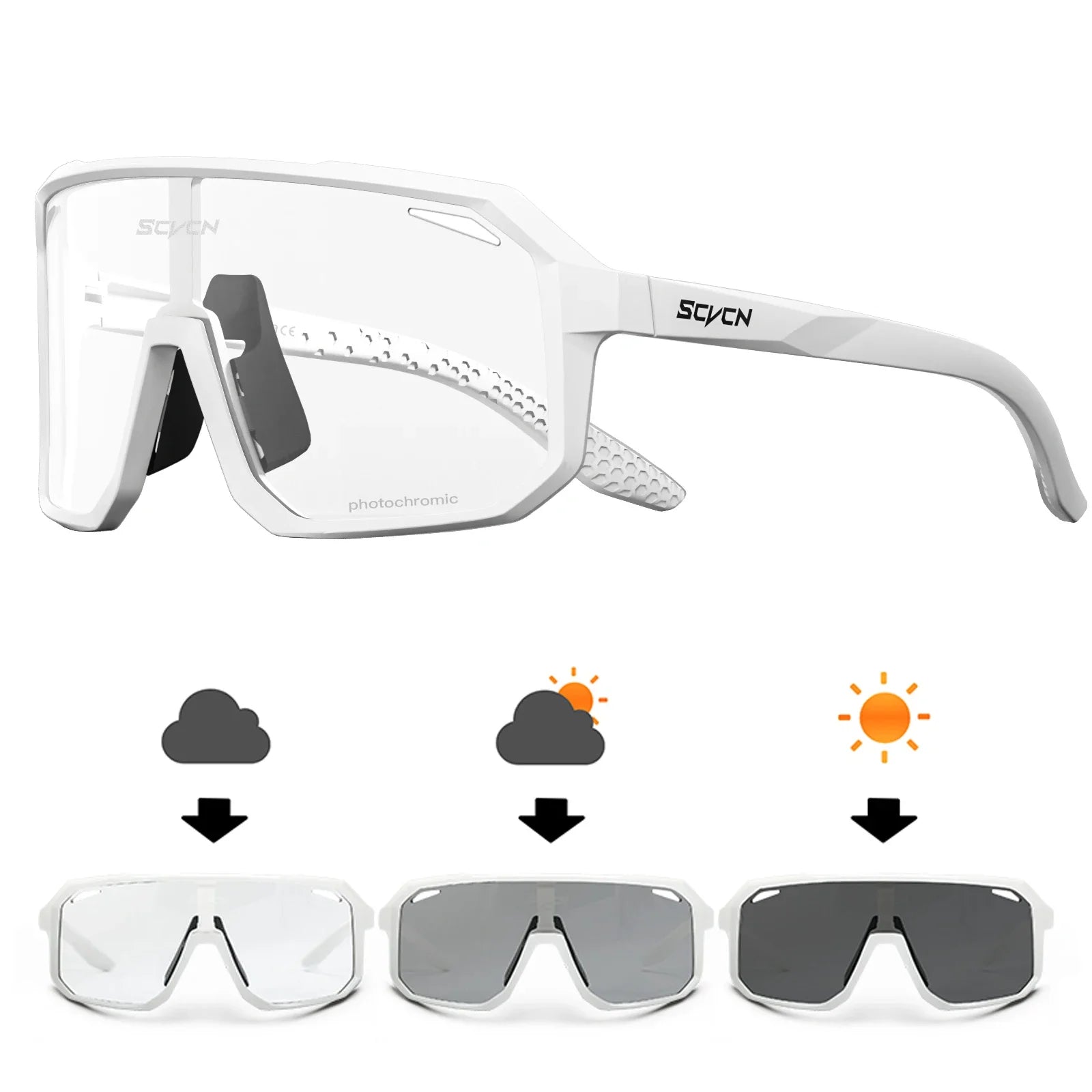 Gafas de Ciclismo en Carretera UV400 – Protección Solar para Hombre y Mujer