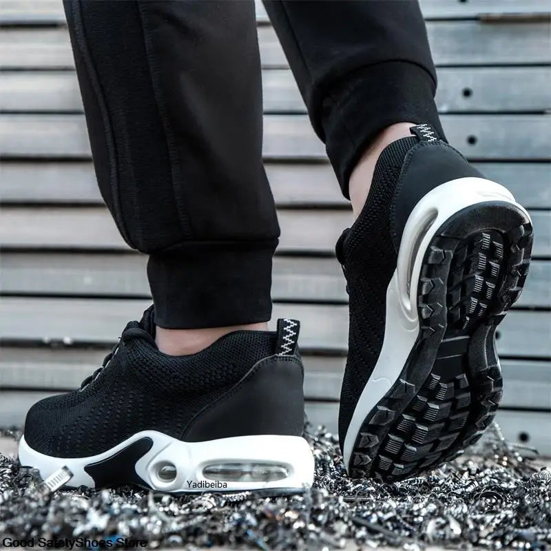 Zapatos de Seguridad con Puntera de Acero | Hombre y Mujer | Ligeros y Transpirables | Tallas 36-48
