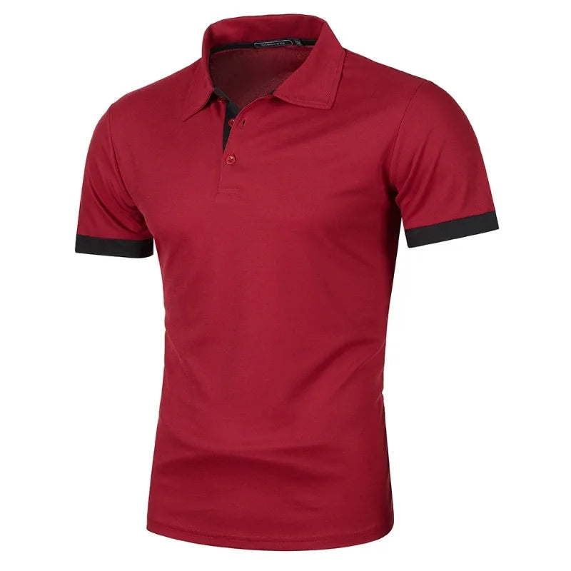 Polo de Manga Corta para Hombre – Camiseta con Botones, Estilo Casual | Tallas M-5XL