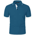 Polo de Manga Corta para Hombre – Camiseta con Botones, Color Liso | Tallas S-XXXL
