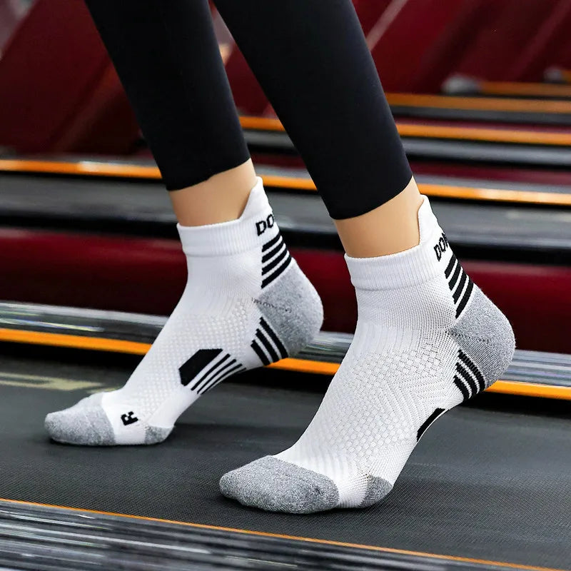 Pack 3 Pares Calcetines Running Marathon | Tobilleros Acolchados | Malla Transpirable | Unisex