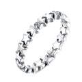 Anillos Delicados de Plata de Ley 925 con Zircón para Mujer — Varios Colores y Tallas
