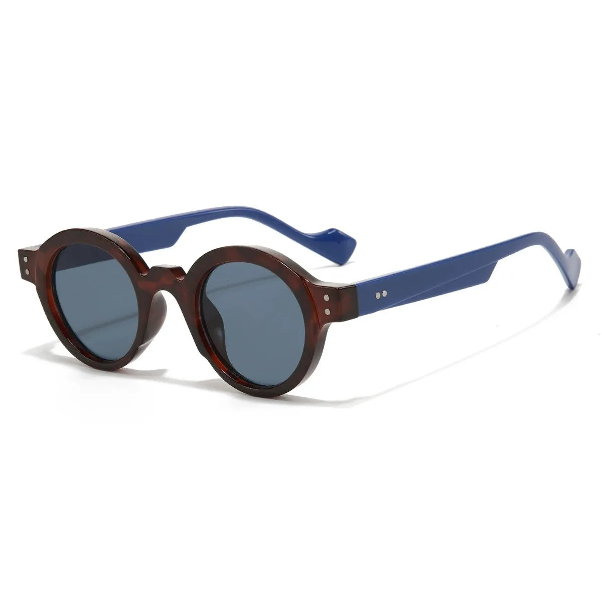 Gafas de Sol Redondas Unisex – Montura Pequeña, Protección UV400, Estilo Trendy