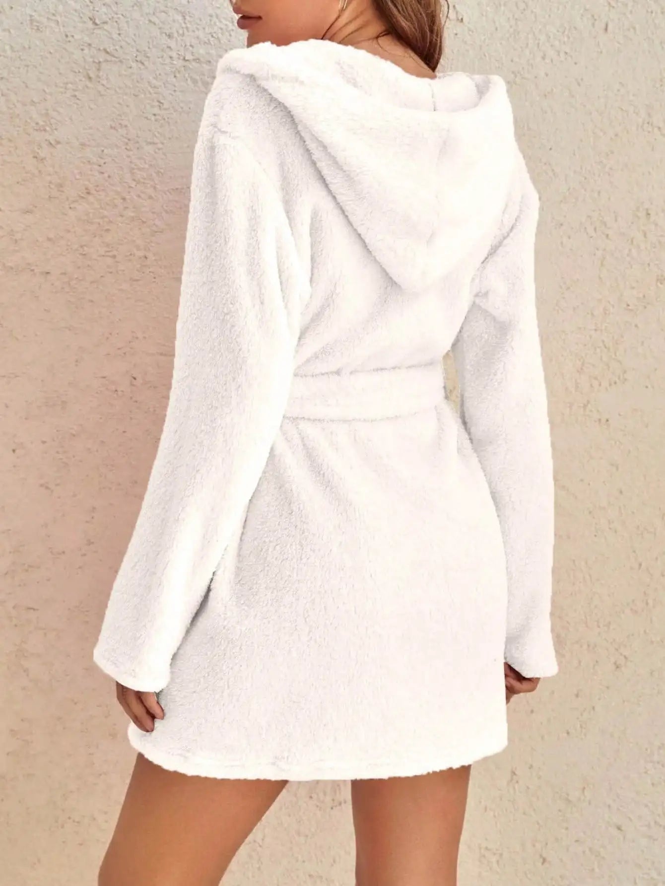 Pijama de Lana con Capucha para Mujer | Cálido y Cómodo | Otoño-Invierno