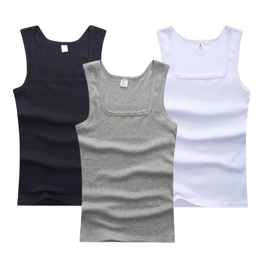 Camiseta Sin Mangas de Algodón | Unisex | Casual & Fitness | Verano