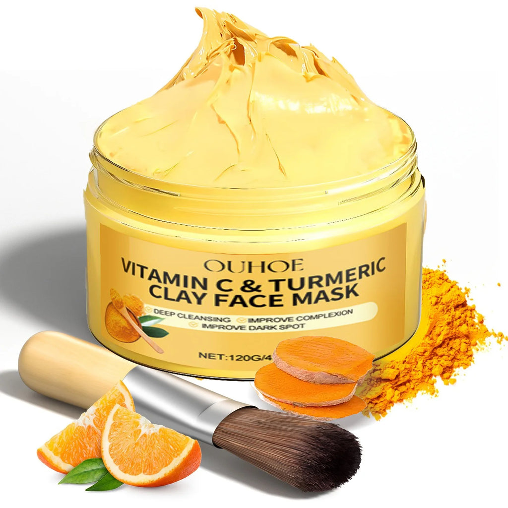Mascarilla Facial de Vitamina C – Tratamiento Iluminador y Anti-Acné