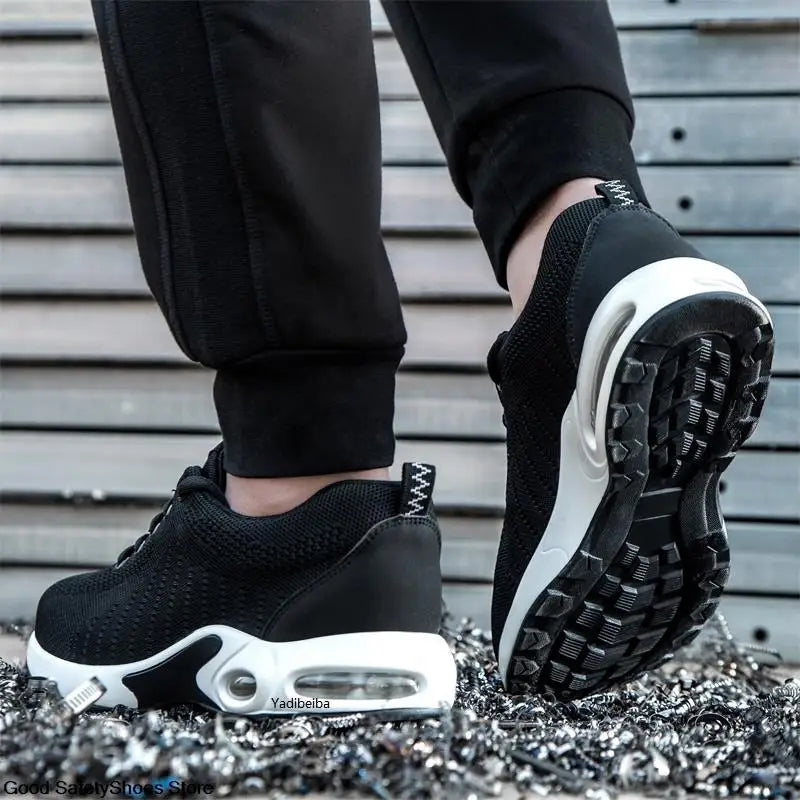 Zapatos de Seguridad con Puntera de Acero | Hombre y Mujer | Ligeros y Transpirables | Tallas 36-48