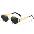 Gafas de Sol de Aleación para Hombre y Mujer – Montura Metálica, Estilo Trendy, Uso Exterior