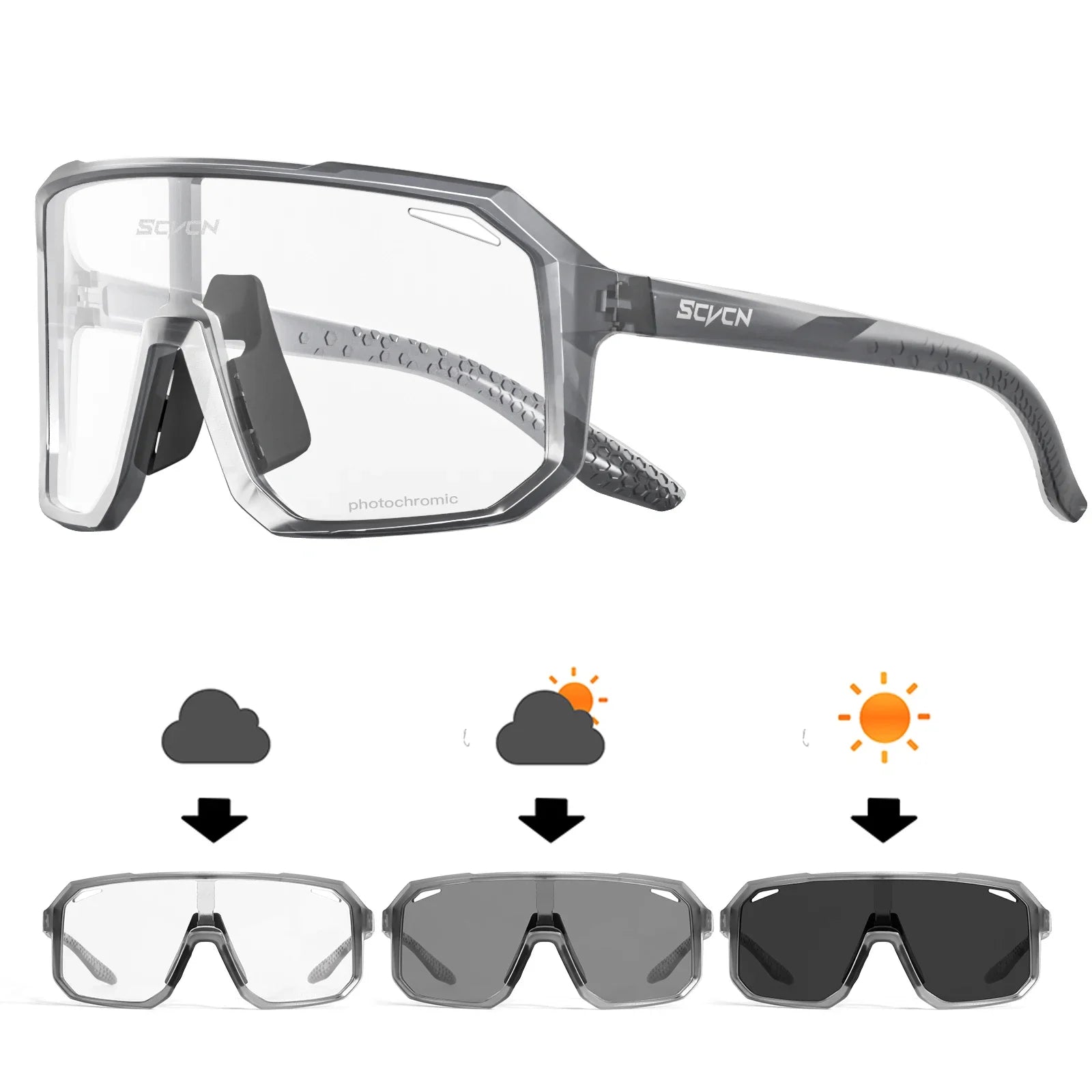 Gafas de Ciclismo en Carretera UV400 – Protección Solar para Hombre y Mujer
