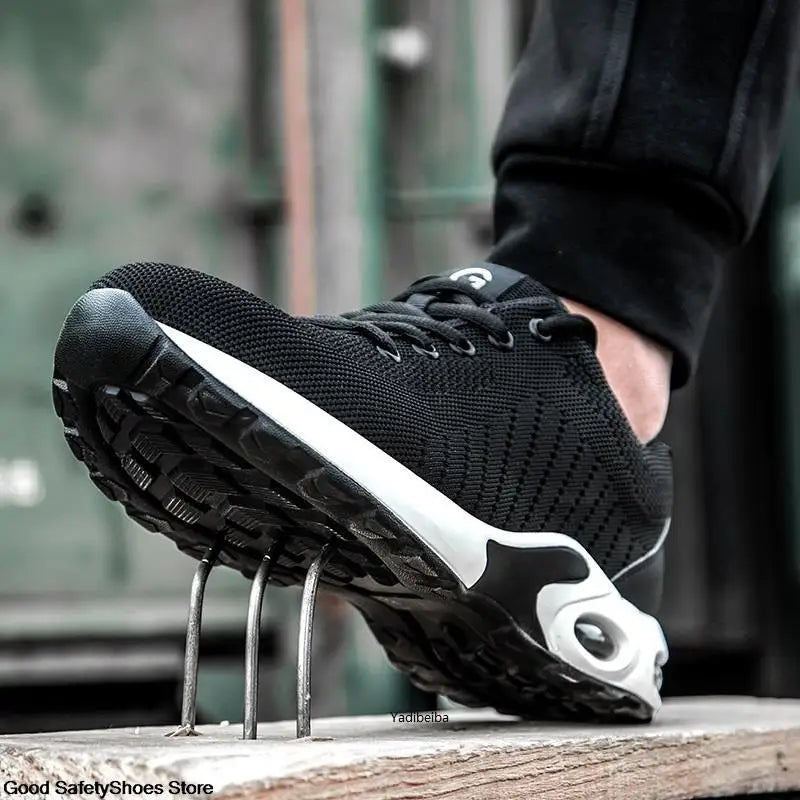 Zapatos de Seguridad con Puntera de Acero | Hombre y Mujer | Ligeros y Transpirables | Tallas 36-48