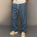 Pantalón Casual Hombre Estilo Urbano | Corte Recto con Botón y Cordón