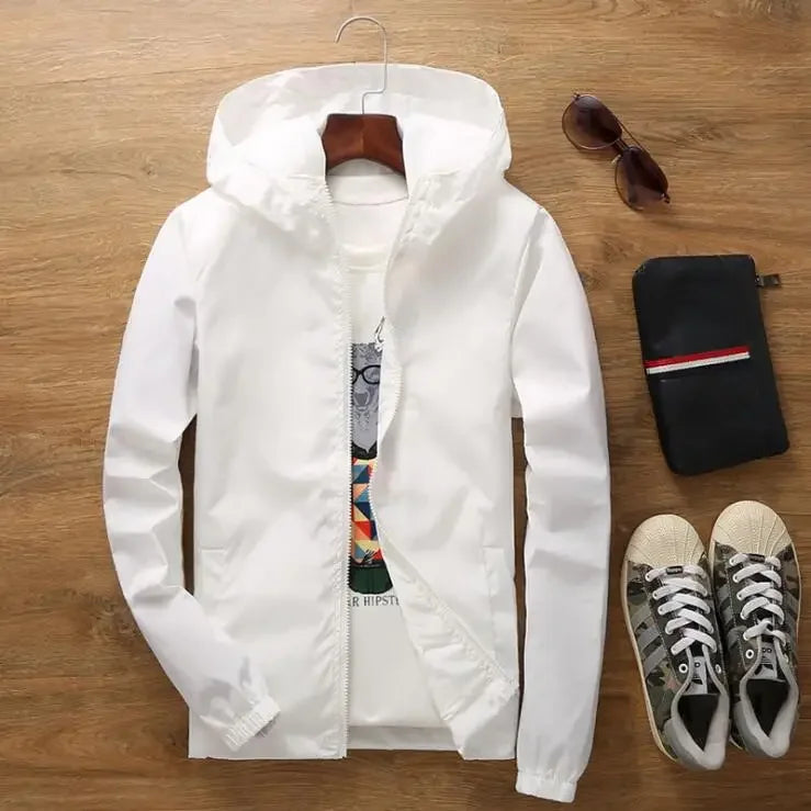 Chaqueta Bomber Hombre Impermeable | Cortavientos Piloto Casual