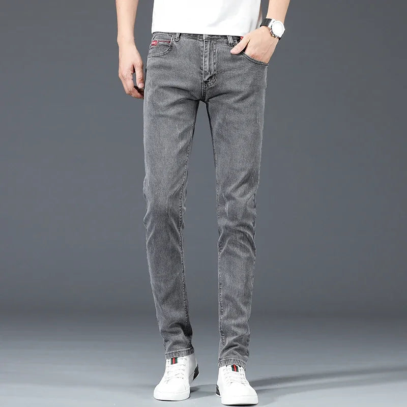 Vaqueros Slim Fit para Hombre – Algodón, Corte Ajustado | Tallas 28-36