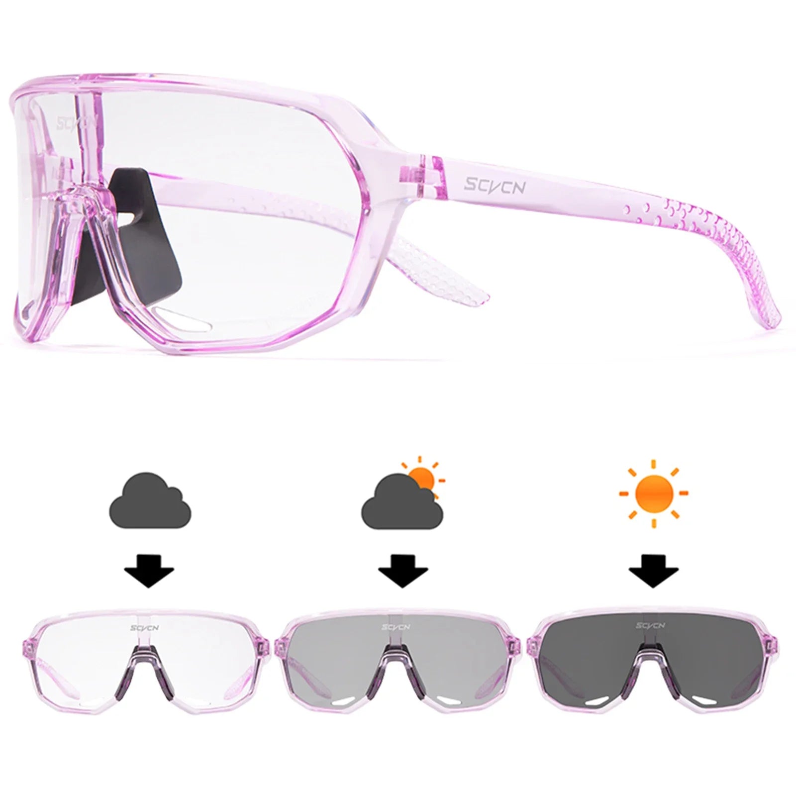 Gafas de Ciclismo en Carretera UV400 – Protección Solar para Hombre y Mujer