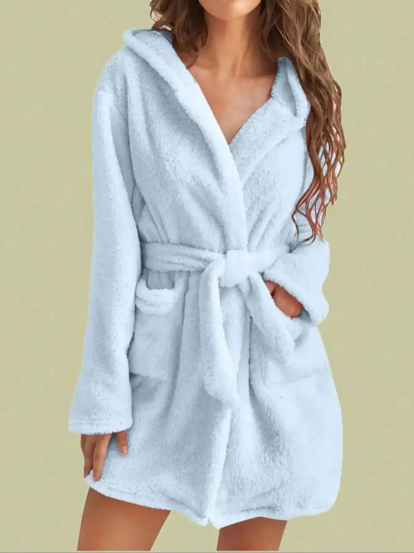 Pijama de Lana con Capucha para Mujer | Cálido y Cómodo | Otoño-Invierno