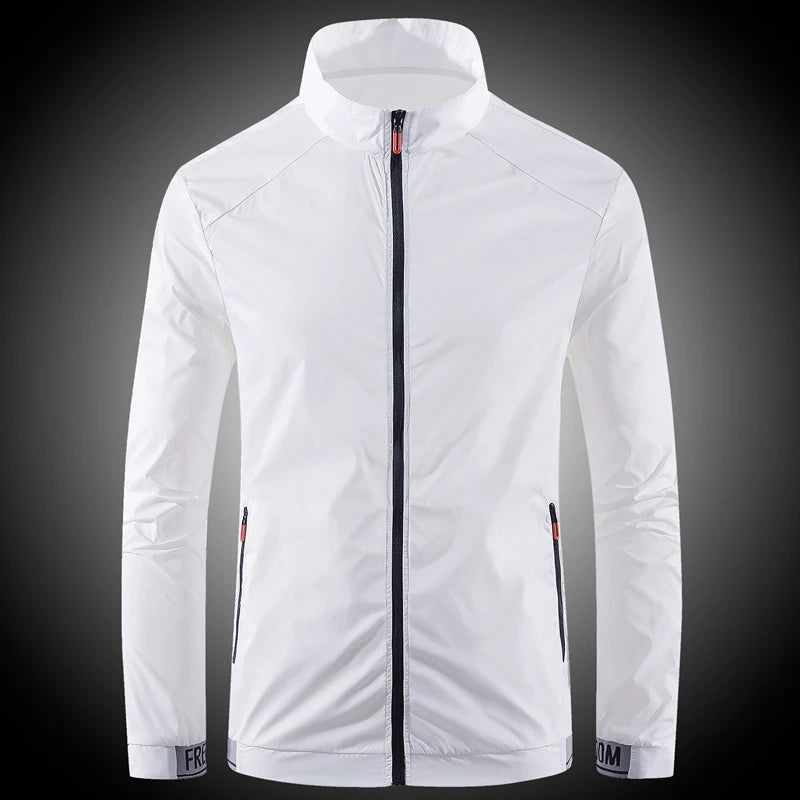 Chaqueta UV Hombre Seda de Hielo | Protección Solar