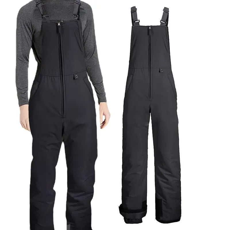 Pantalones de Esquí con Tirantes Unisex | Impermeables Cortavientos | Nieve Snowboard | S-4XL