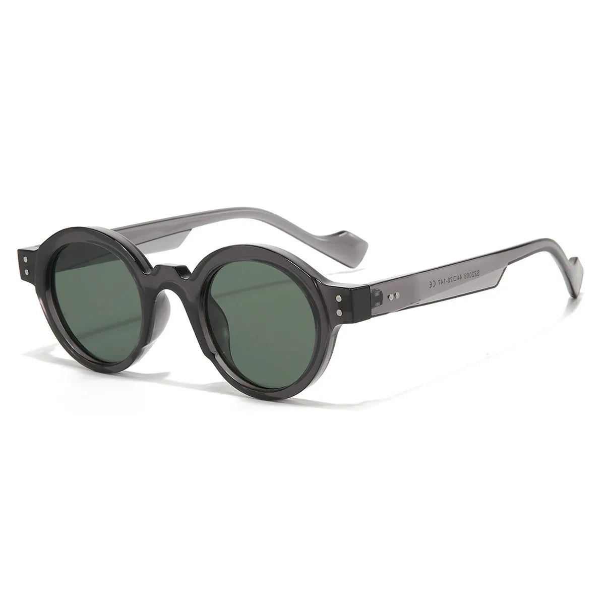 Gafas de Sol Redondas Unisex – Montura Pequeña, Protección UV400, Estilo Trendy