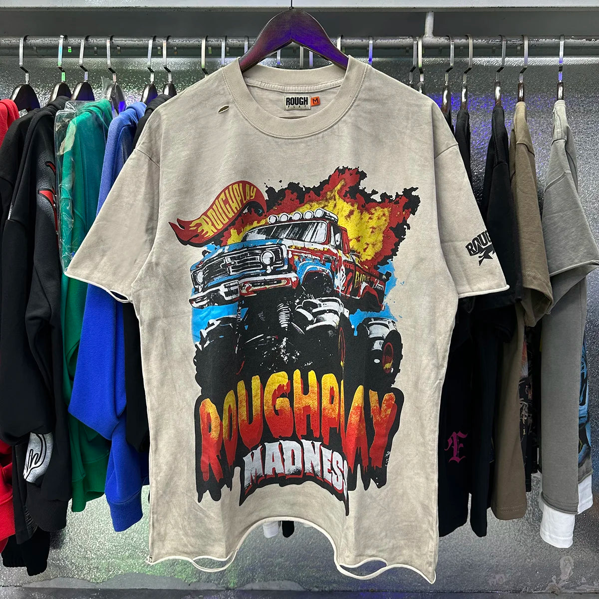 Camiseta Vintage 100% Algodón | Efecto Desgastado | Estilo Americano | Unisex