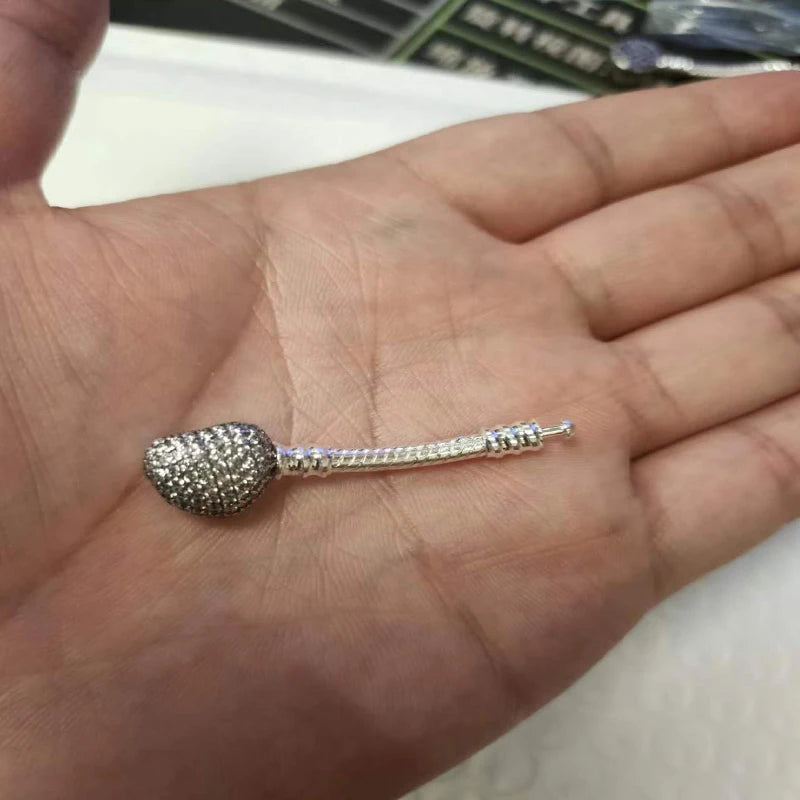 Extensor de Pulsera de Plata de Ley 925 – Plata y Dorado, 3.5 cm y 4 cm