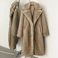Women's Long Faux Fur Coat — Autumn & Winter