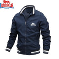 Men's Embroidered Jacket — Autumn & Winter, Waterproof