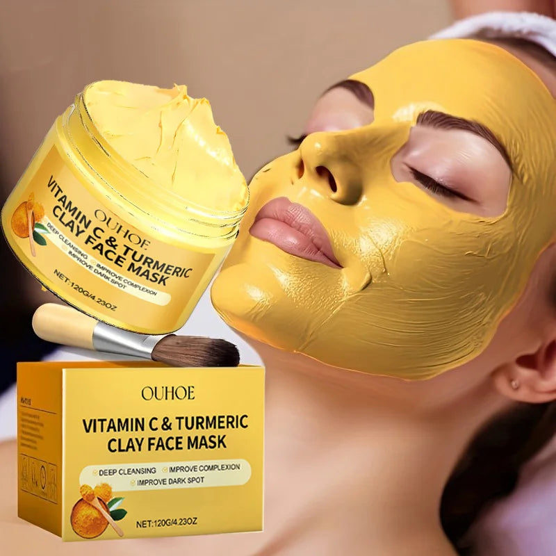 Mascarilla Facial de Vitamina C – Tratamiento Iluminador y Anti-Acné