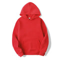 Sudadera con Capucha Unisex – Hoodie Casual de Poliéster, 15 Colores | Tallas S-XXXL