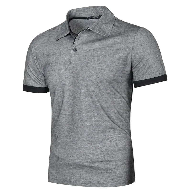 Polo de Manga Corta para Hombre – Camiseta con Botones, Estilo Casual | Tallas M-5XL