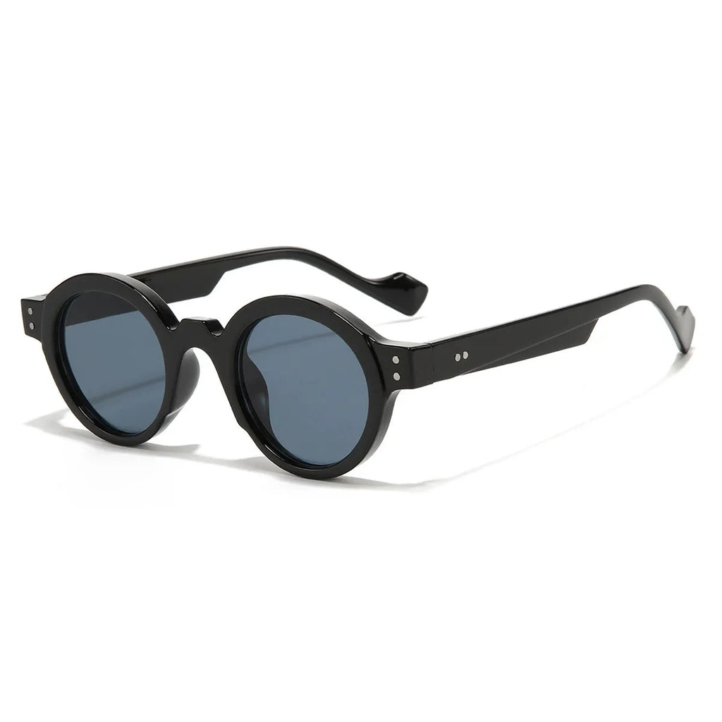 Gafas de Sol Redondas Unisex – Montura Pequeña, Protección UV400, Estilo Trendy