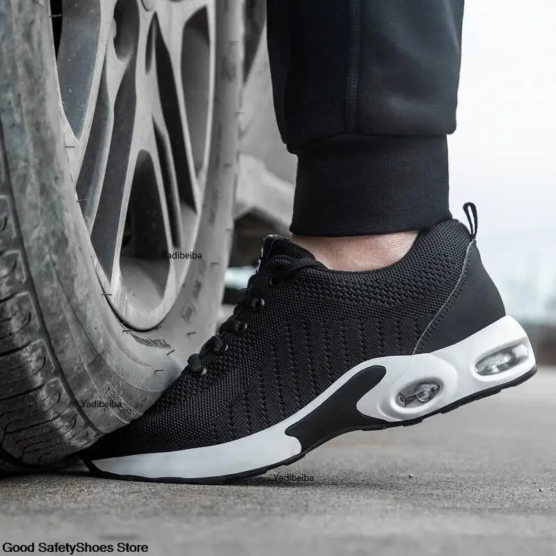 Zapatos de Seguridad con Puntera de Acero | Hombre y Mujer | Ligeros y Transpirables | Tallas 36-48
