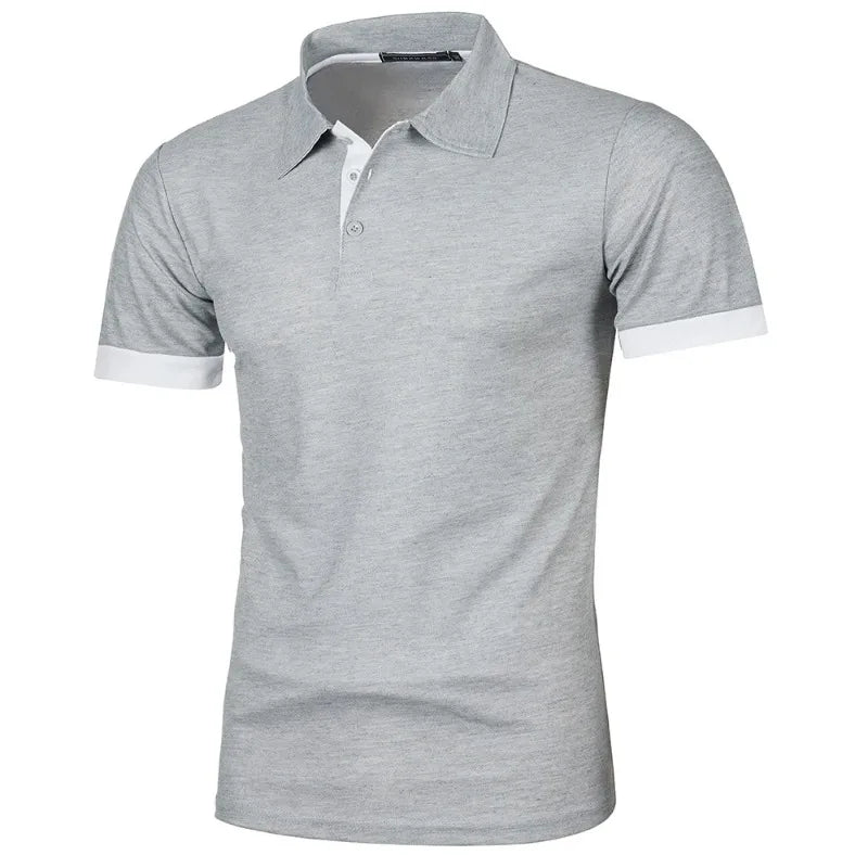 Polo de Manga Corta para Hombre – Camiseta con Botones, Estilo Casual | Tallas M-5XL