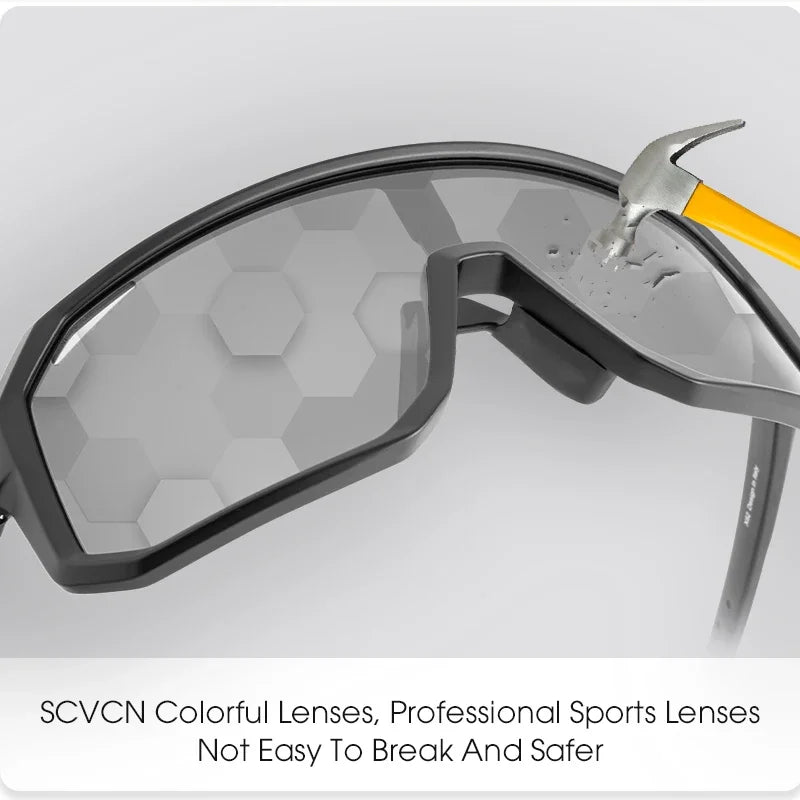 Gafas de Ciclismo en Carretera UV400 – Protección Solar para Hombre y Mujer