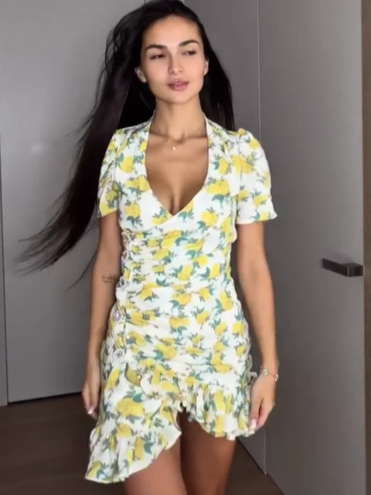Vestidos de Verano Elegantes para Mujer | Hombros Descubiertos | 13 Estampados | S-L