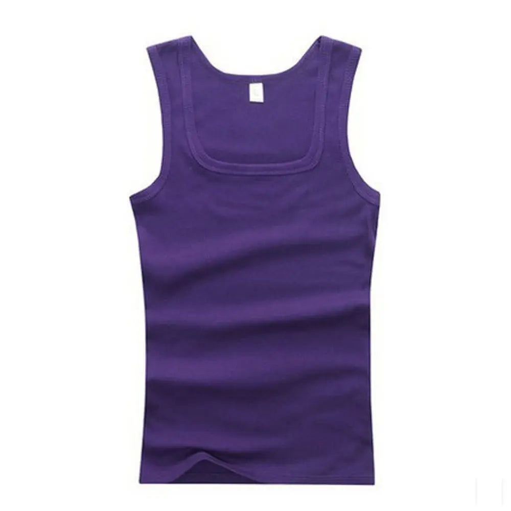 Camiseta Sin Mangas de Algodón | Unisex | Casual & Fitness | Verano