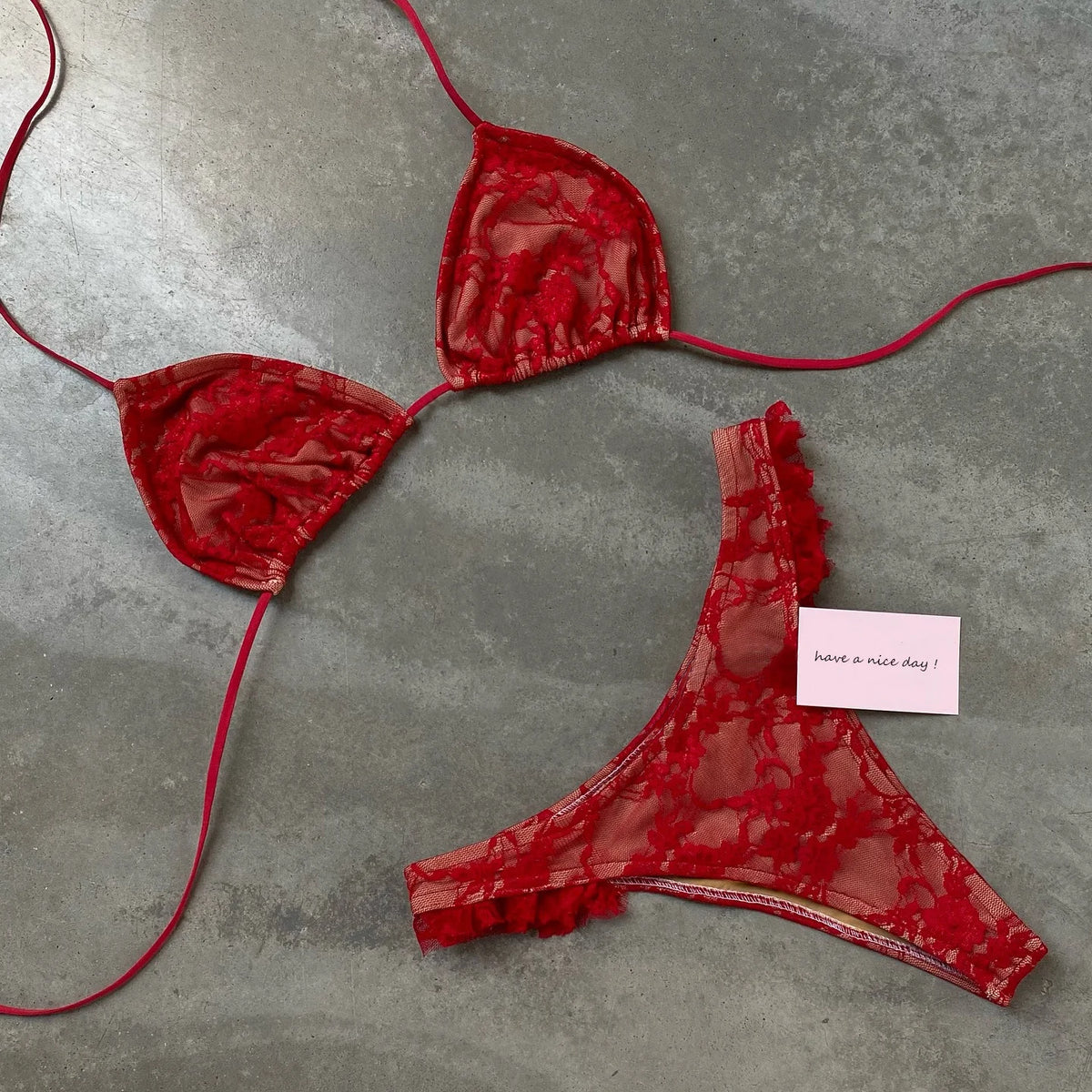 Micro Bikini Sexy para Mujer | Encaje Floral | Push-Up | 3 Diseños